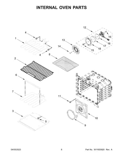 INTERNAL OVEN PARTS