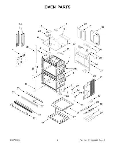 OVEN PARTS