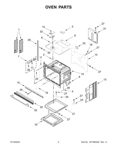 OVEN PARTS