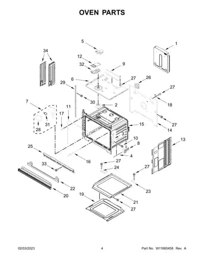 OVEN PARTS
