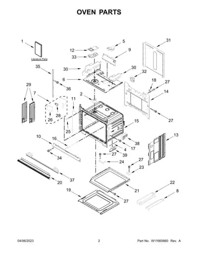 OVEN PARTS