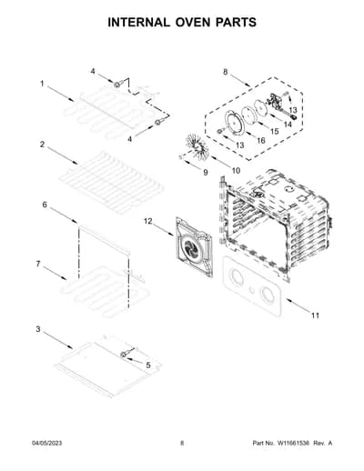 INTERNAL OVEN PARTS