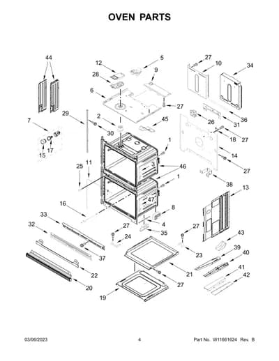 OVEN PARTS