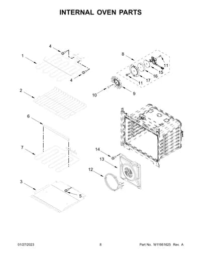 INTERNAL OVEN PARTS
