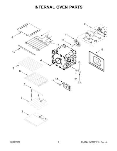 INTERNAL OVEN PARTS