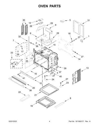 OVEN PARTS