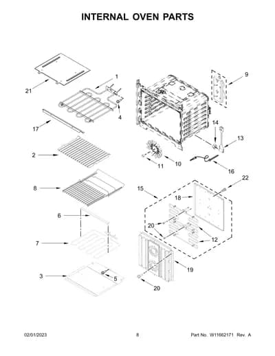 INTERNAL OVEN PARTS