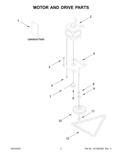 MOTOR AND DRIVE PARTS
