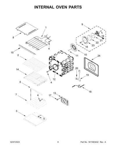 INTERNAL OVEN PARTS