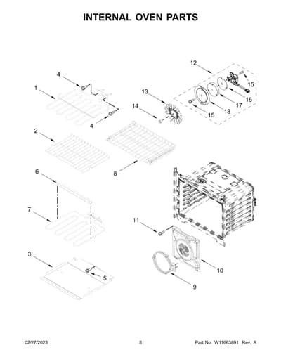 INTERNAL OVEN PARTS