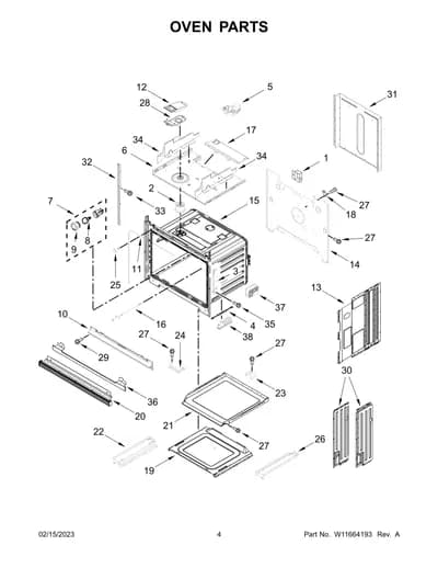 OVEN PARTS