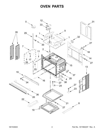 OVEN PARTS