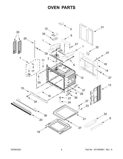 OVEN PARTS