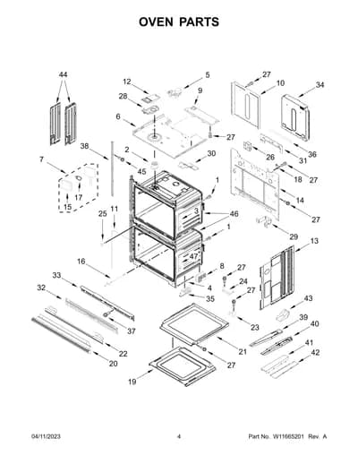 OVEN PARTS