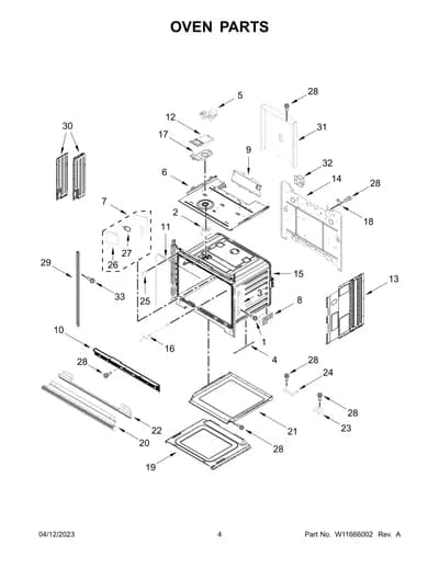 OVEN PARTS
