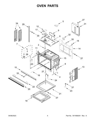 OVEN PARTS
