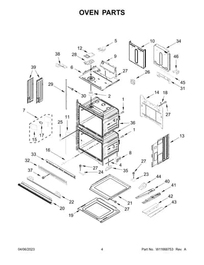 OVEN PARTS