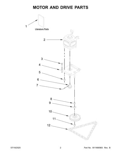 MOTOR AND DRIVE PARTS
