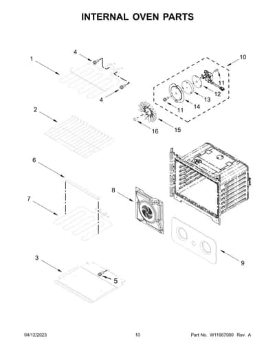 INTERNAL OVEN PARTS