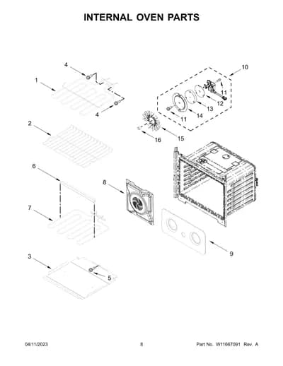 INTERNAL OVEN PARTS