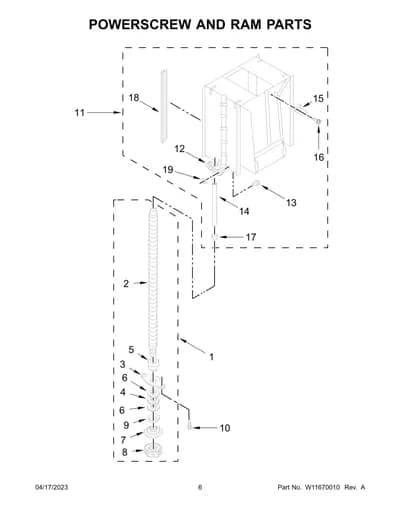 POWERSCREW AND RAM PARTS