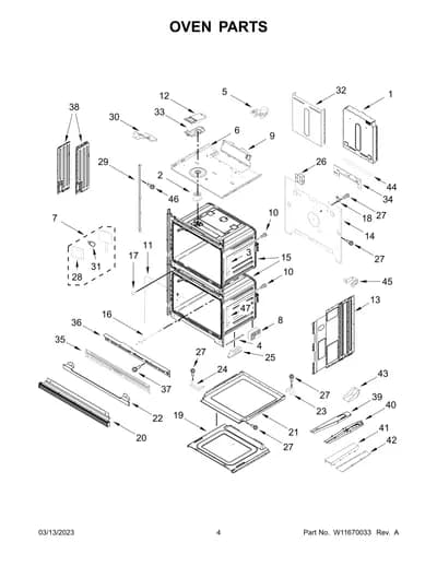 OVEN PARTS