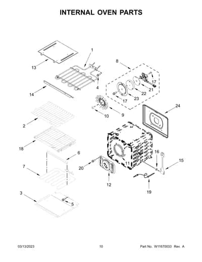 INTERNAL OVEN PARTS