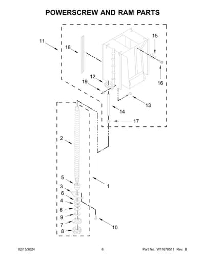 POWERSCREW AND RAM PARTS