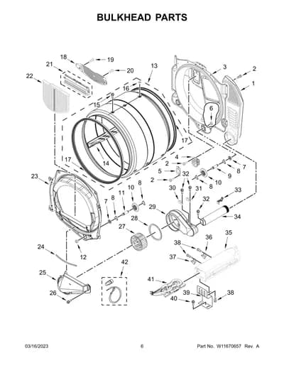 BULKHEAD PARTS