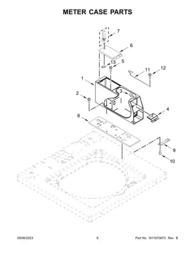 METER CASE PARTS