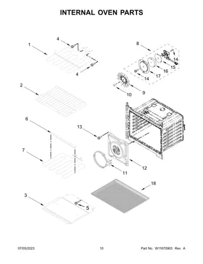 INTERNAL OVEN PARTS