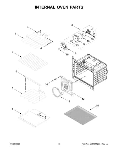 INTERNAL OVEN PARTS