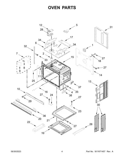OVEN PARTS