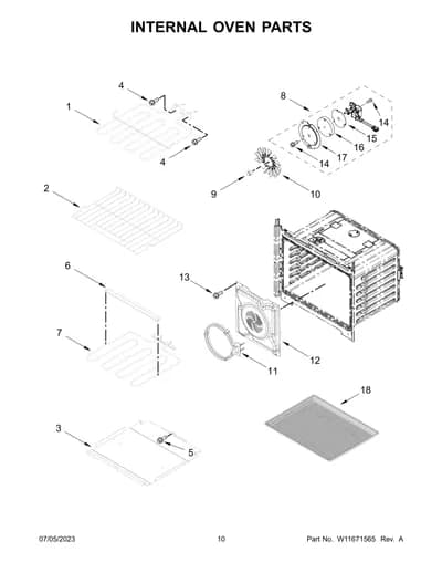 INTERNAL OVEN PARTS