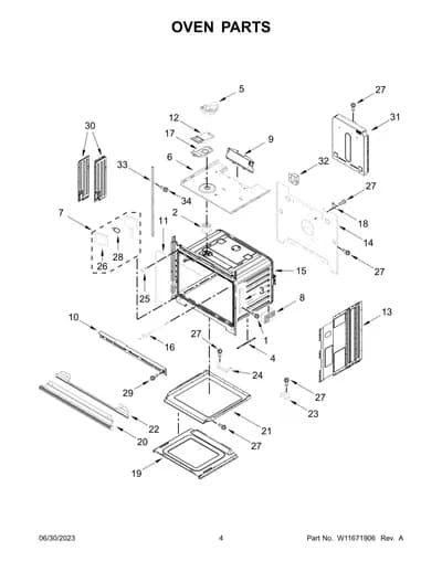 OVEN PARTS