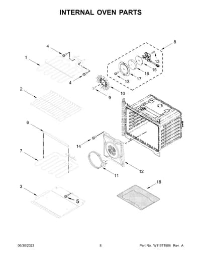 INTERNAL OVEN PARTS