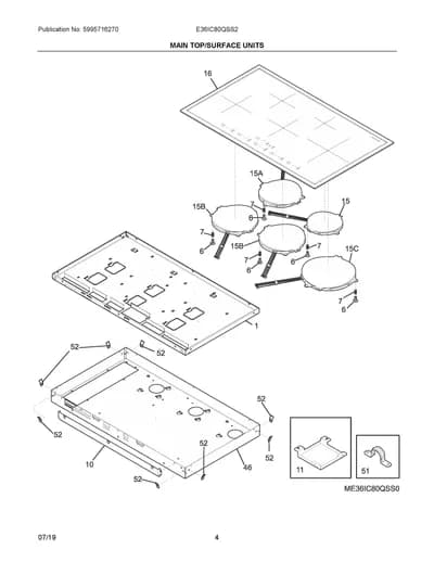 MAIN TOP/SURFACE UNITS