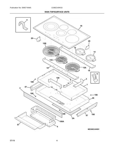 MAIN TOP/SURFACE UNITS