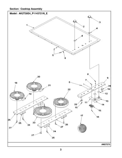 Cooktop Assembly