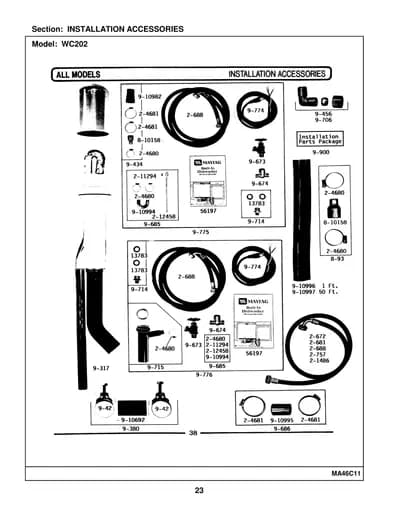 INSTALLATION ACCESSORIES