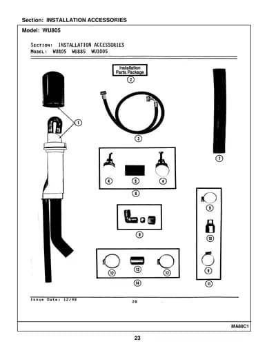 INSTALLATION ACCESSORIES