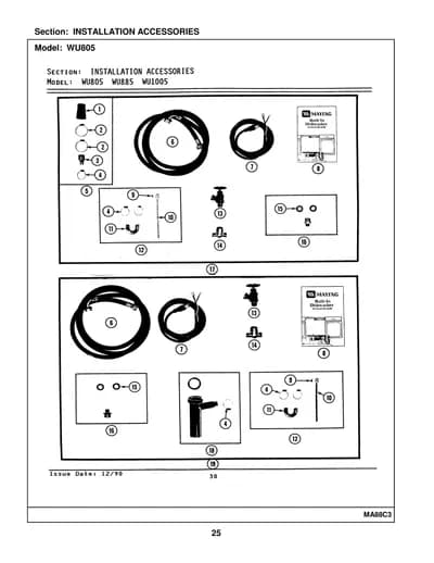 INSTALLATION ACCESSORIES