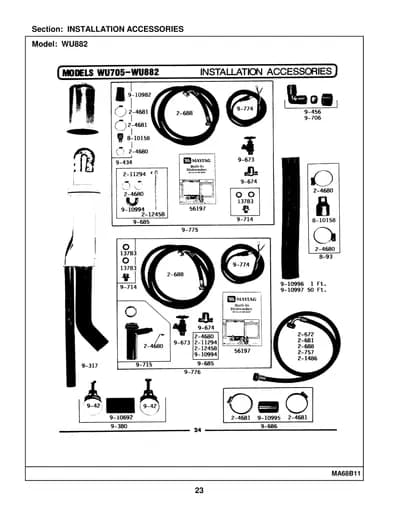 INSTALLATION ACCESSORIES