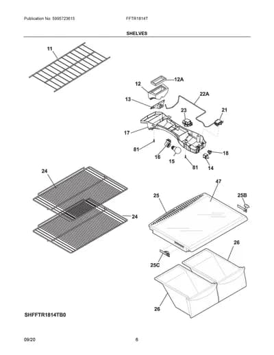 SHELVES