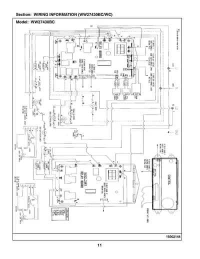 WIRING INFORMATION (WW27430BC/WC)