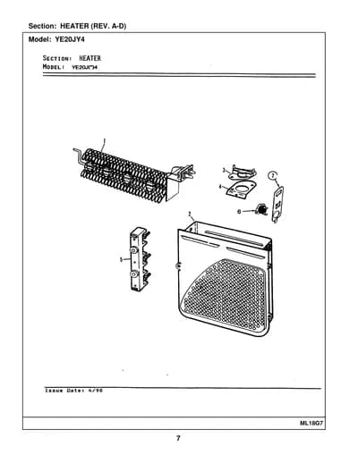 HEATER (REV. A-D)