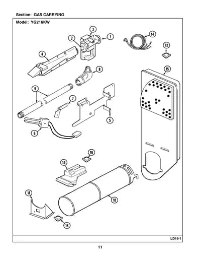 GAS CARRYING