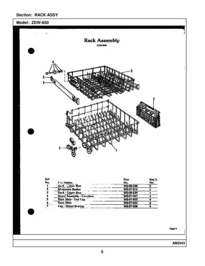 RACK ASSY
