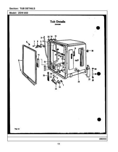 TUB DETAILS