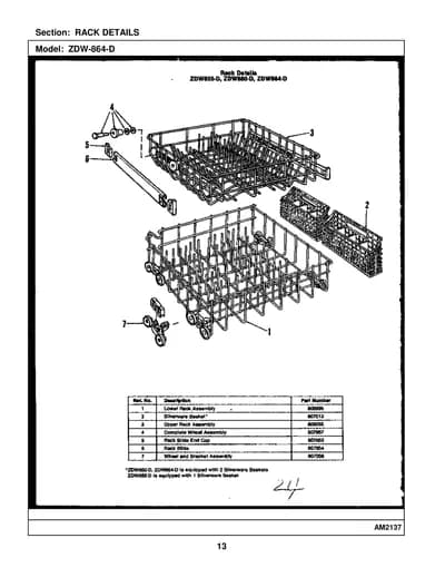 RACK DETAILS